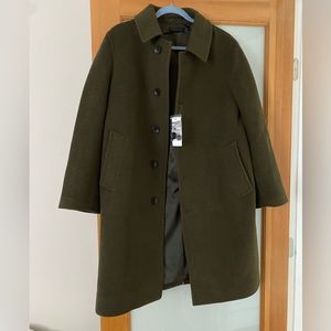 Uniqlo Unisex Green Coat